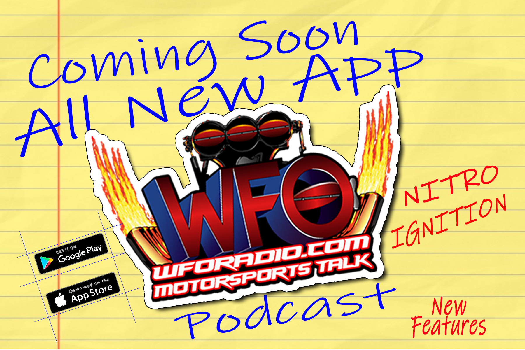 WFO Radio Motorsports Podcast Get the updated WFO Podcast App!