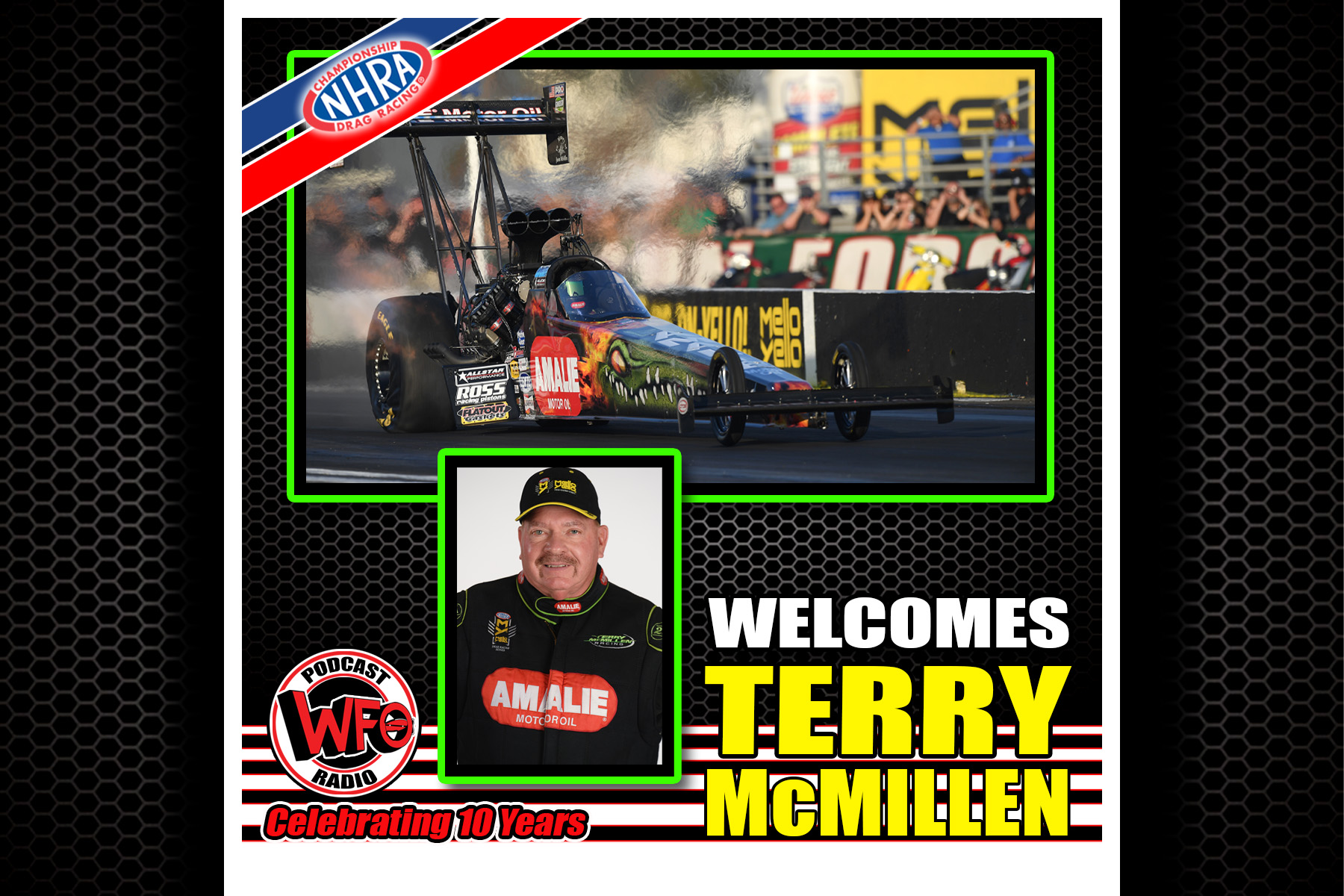 WFO Radio Motorsports Podcast NHRA Podcast Terry McMillen ...