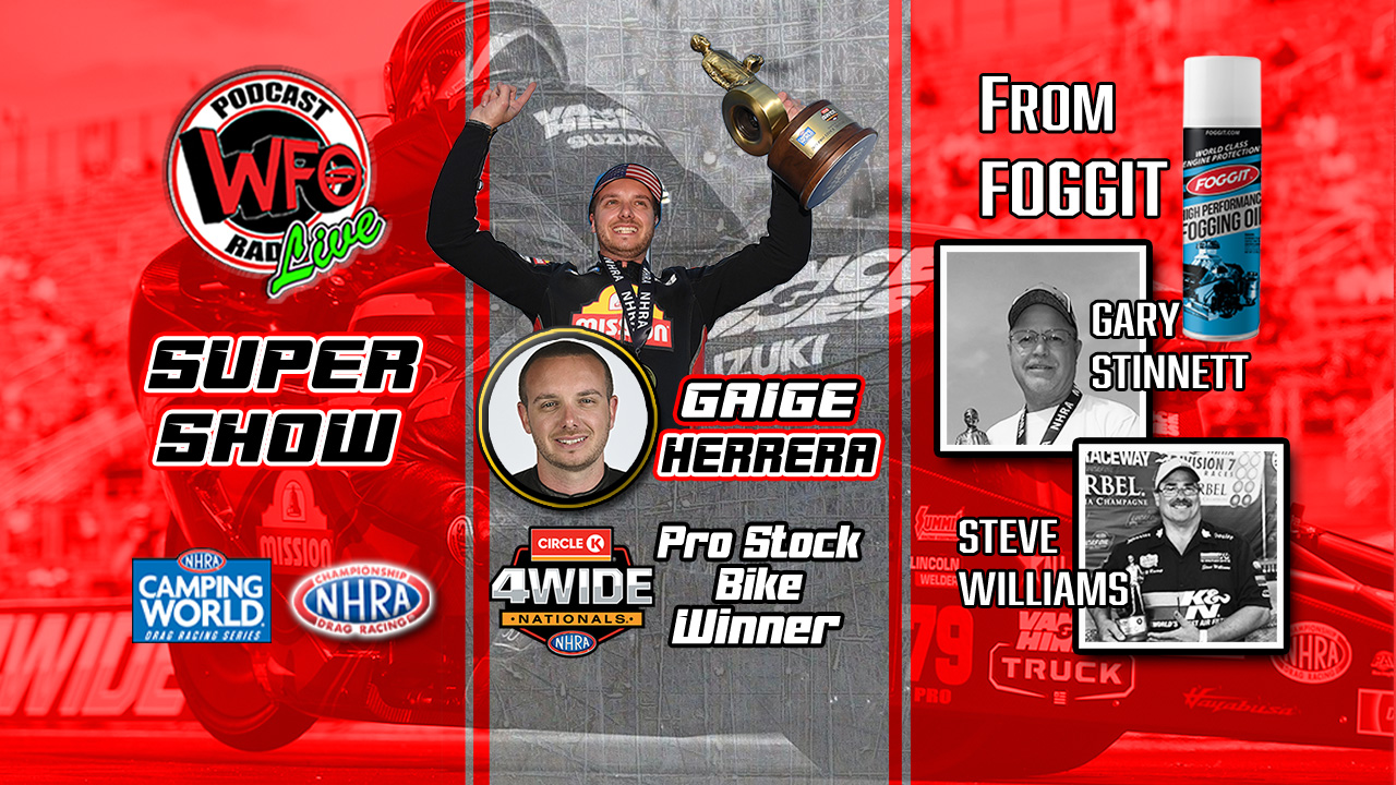 WFO Radio Motorsports Podcast Gaige Herrera wins Circle K 4Wide